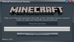 free minecraft account generator